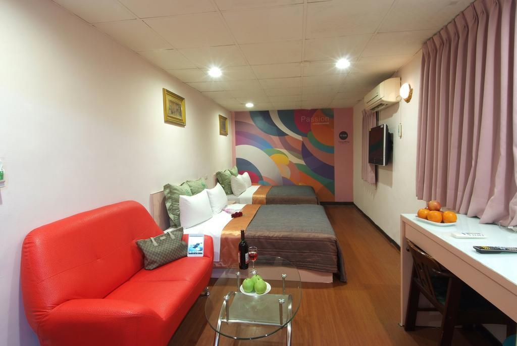 Tong Bing Express Hotel Hsichu-stad Kamer foto