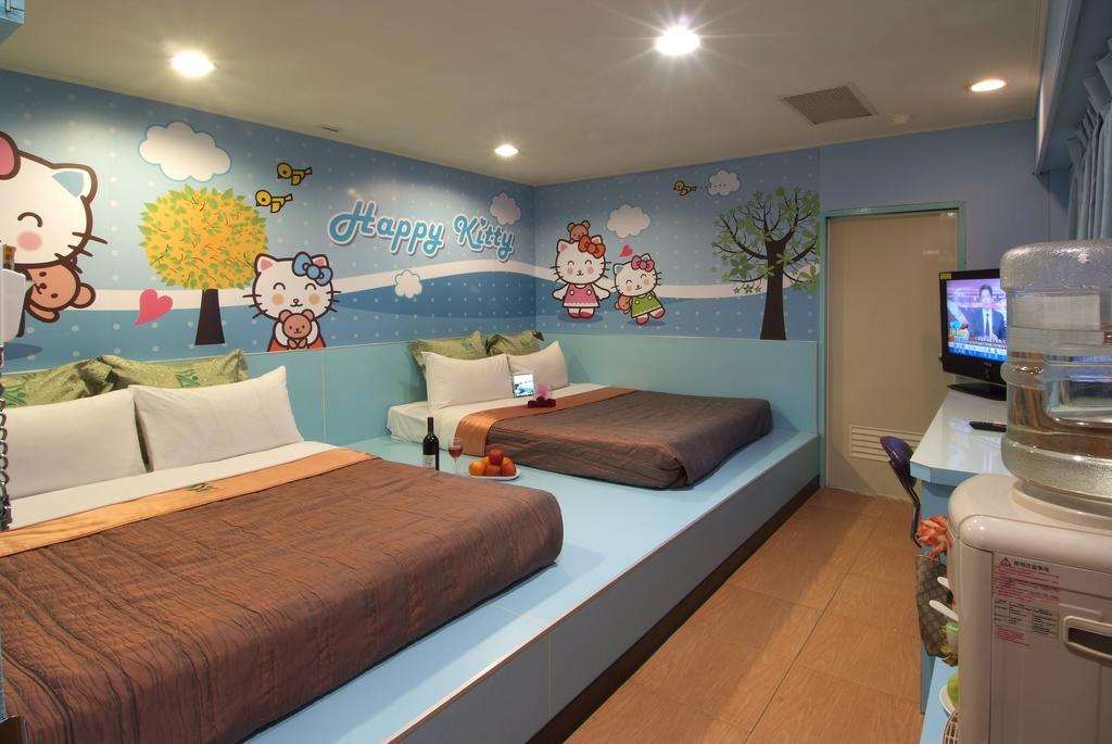 Tong Bing Express Hotel Hsichu-stad Kamer foto